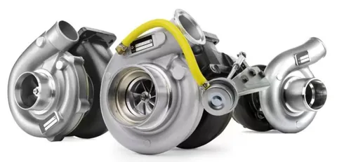 Ilustrasi turbocharger alat berat